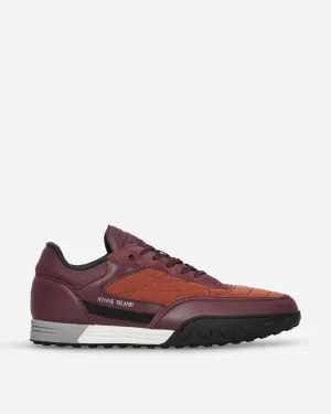 77FWS0202 Sneakers Burgunderrot