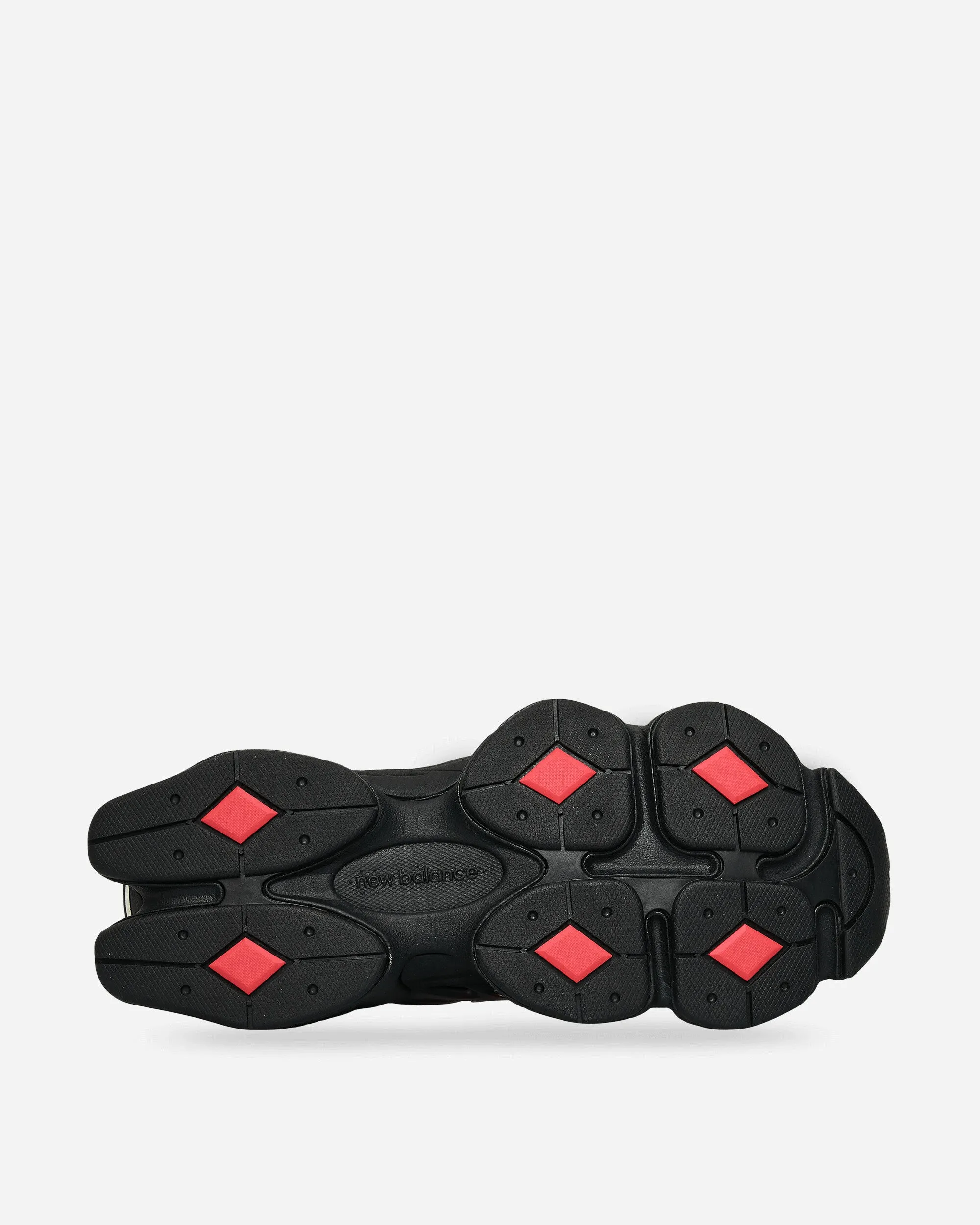 9060 Sneakers in Rot / Schwarz