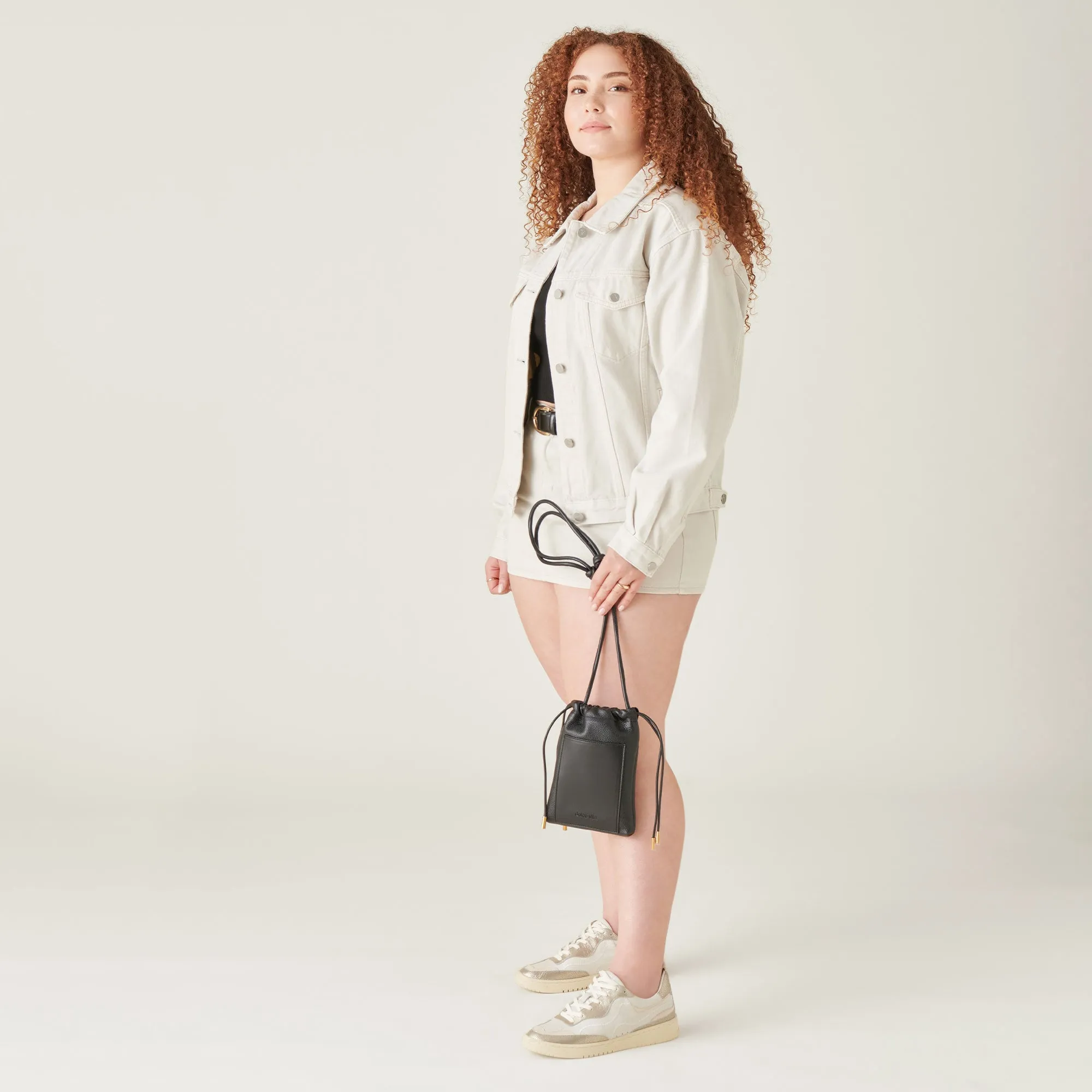 ADELLA SNEAKERS WEISS GOLD LEDER