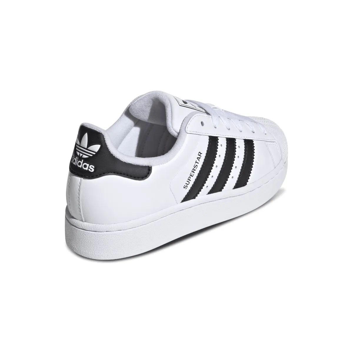 Adidas Kinderschuhe (Grundschule) Superstar II Wolkenweiß/Kernschwarz/Wolkenweiß