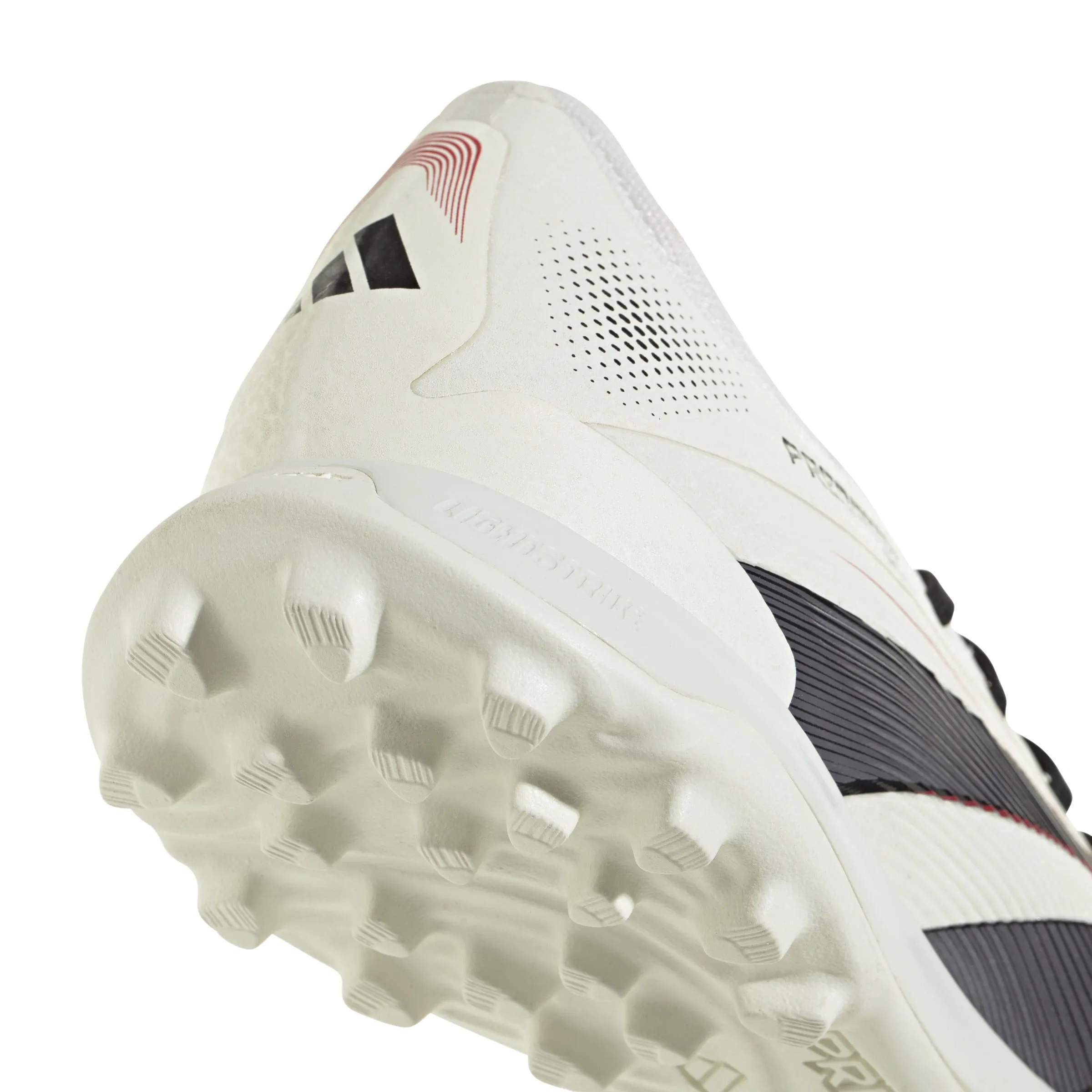 adidas Predator Pro TF Fußballschuhe - Off White/Core Black/Pure Ruby