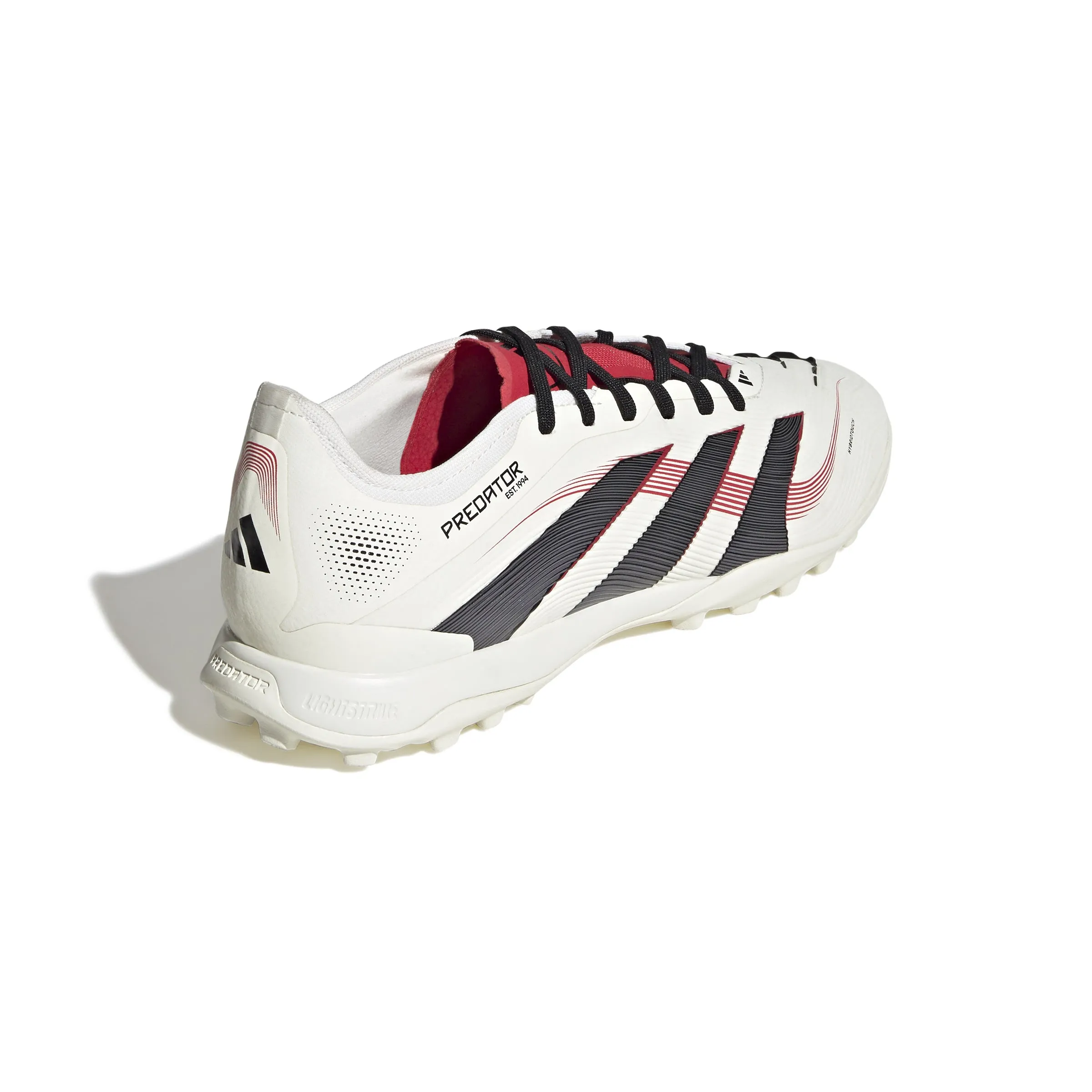 adidas Predator Pro TF Fußballschuhe - Off White/Core Black/Pure Ruby