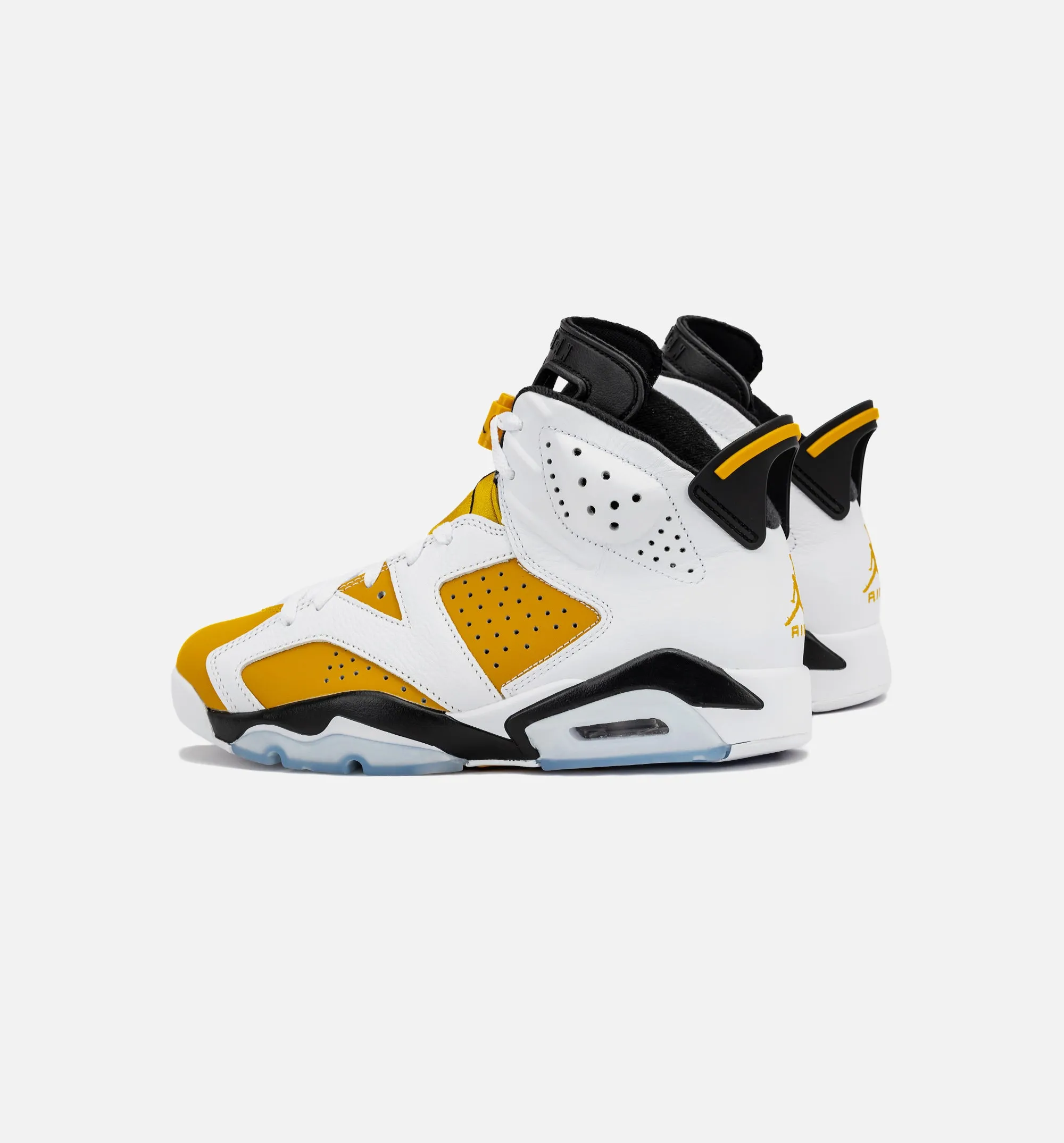 Air Jordan 6 Retro Gelb Ocker Herren Lifestyle-Schuh - Weiß/Gelb Ocker/Schwarz Kostenloser Versand