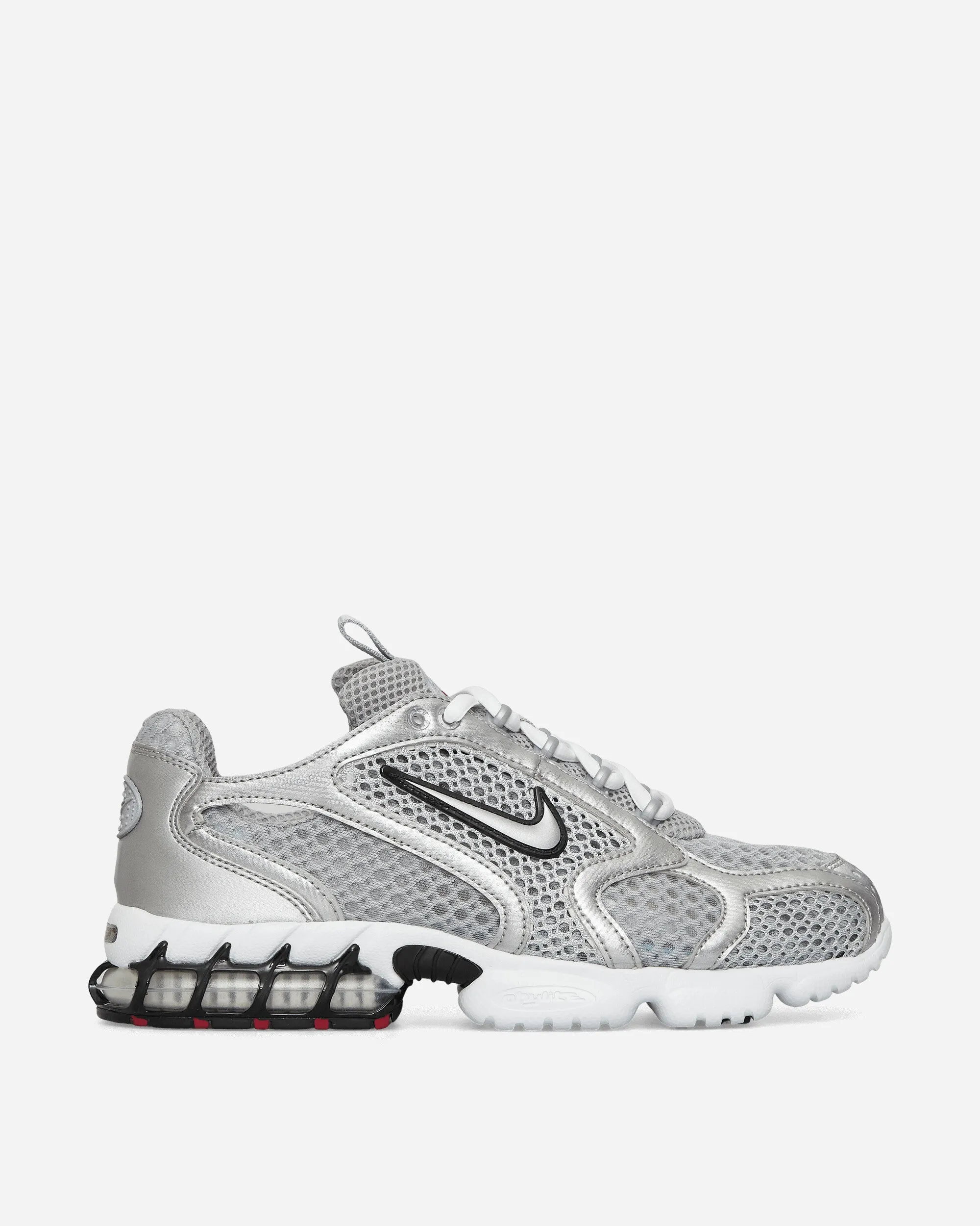 Air Zoom Spiridon Cage 2 Sneakers Hellrauchgrau / Metallisches Silber