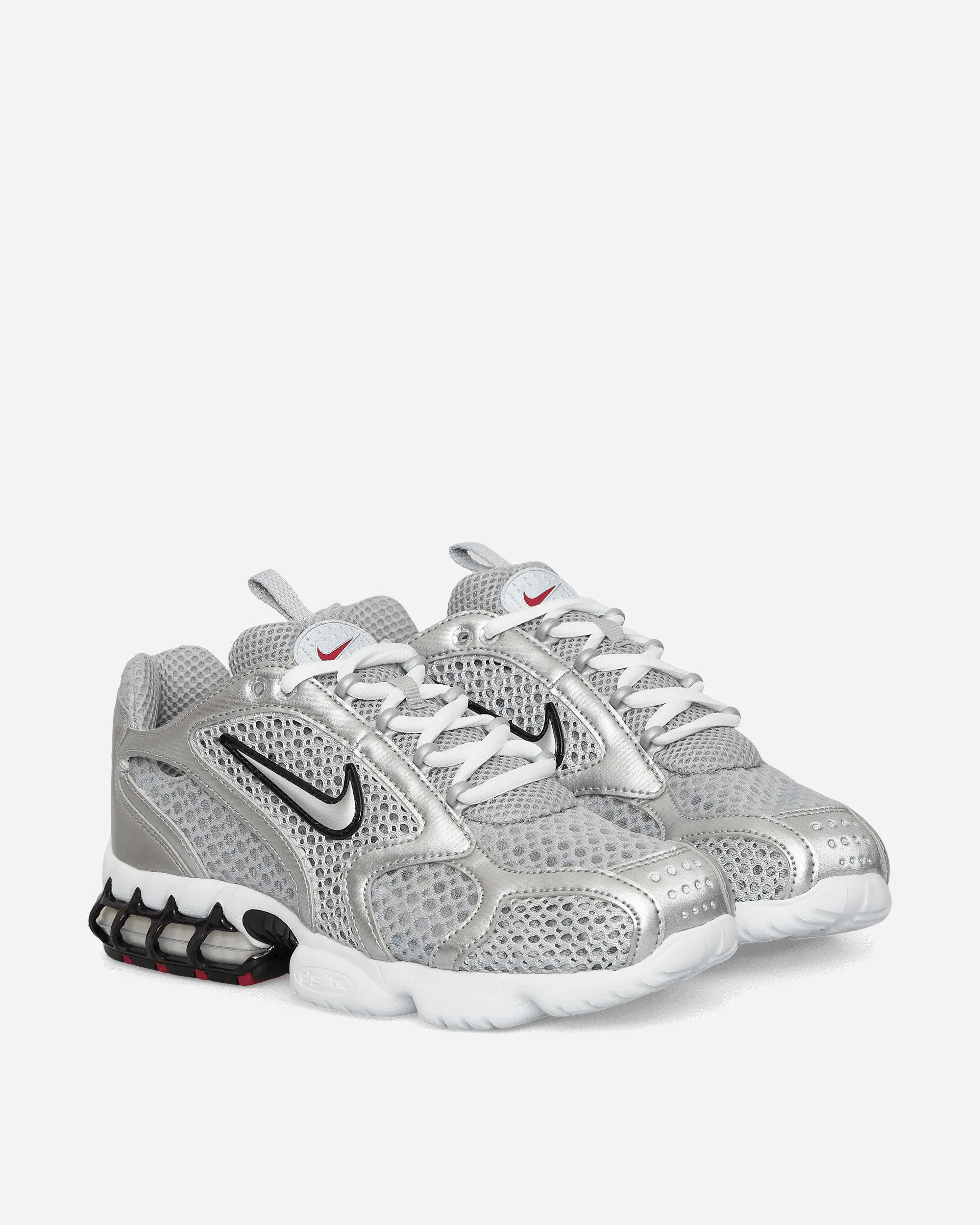 Air Zoom Spiridon Cage 2 Sneakers Hellrauchgrau / Metallisches Silber