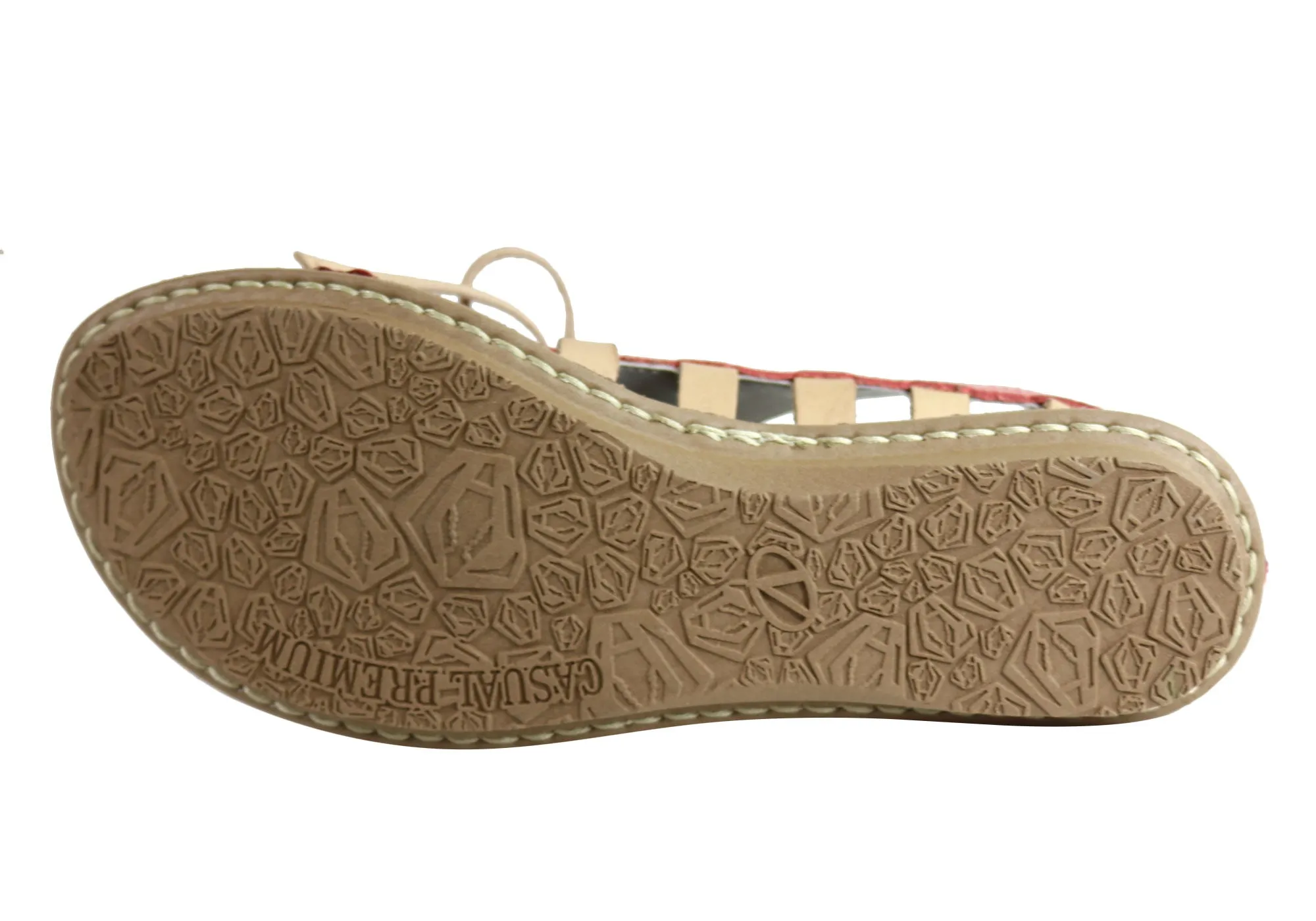 Andacco Petuna Damen Bequeme Flache Ledersandalen Hergestellt In Brasilien Andacco Schuhe