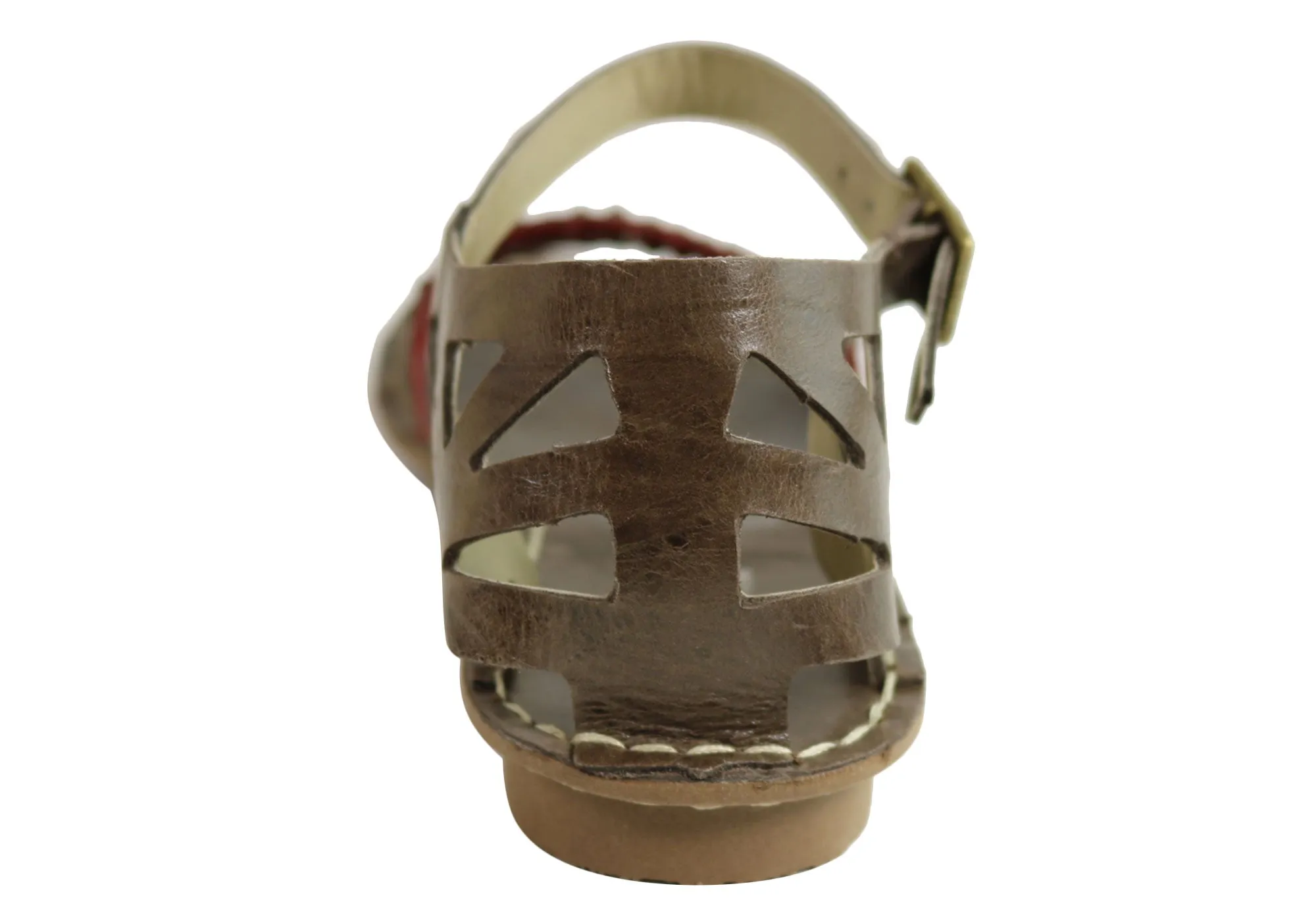 Andacco Seattle Damen Bequeme Flache Ledersandalen Hergestellt In Brasilien Andacco Schuhe