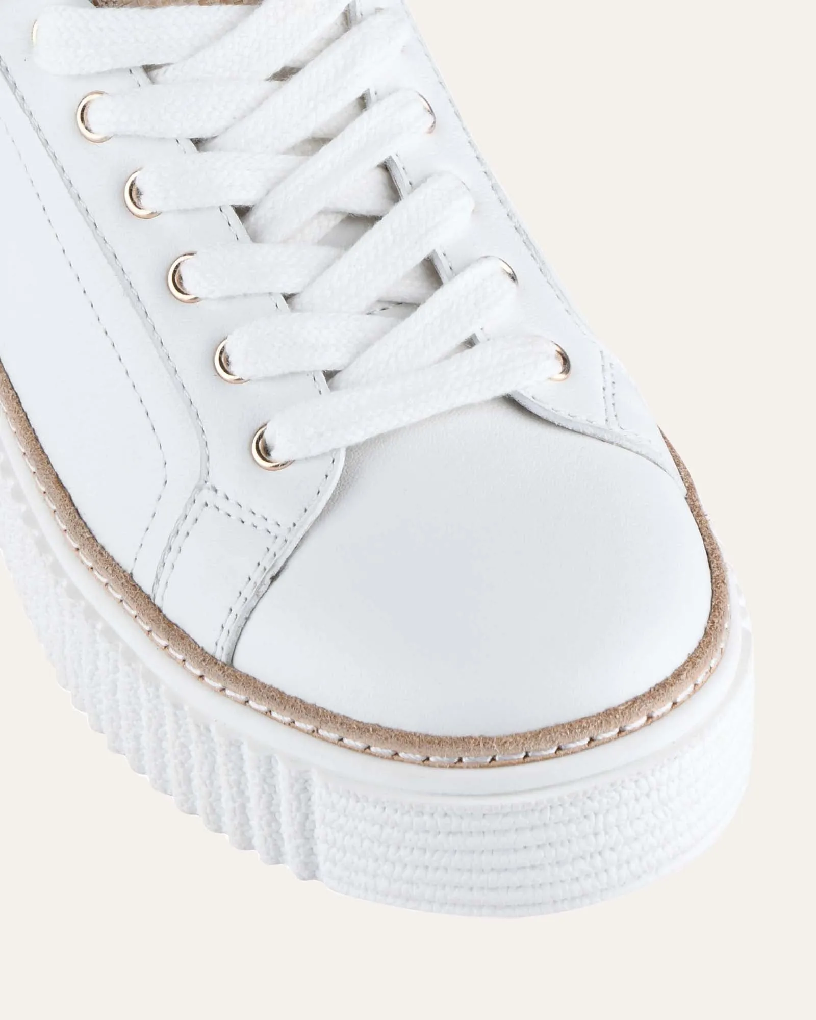 ARIANNA SNEAKERS WEIß RAFFIA