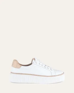 ARIANNA SNEAKERS WEIß RAFFIA