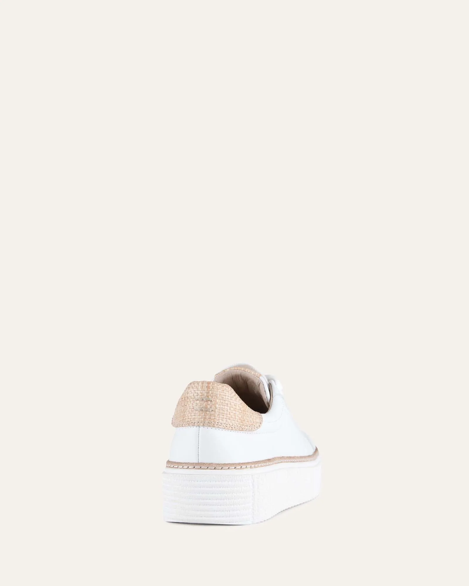 ARIANNA SNEAKERS WEIß RAFFIA