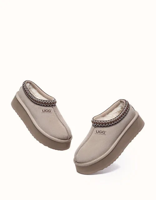 AUSTRALIAN SHEPHERD® Hippie Plateau UGG Schuhe