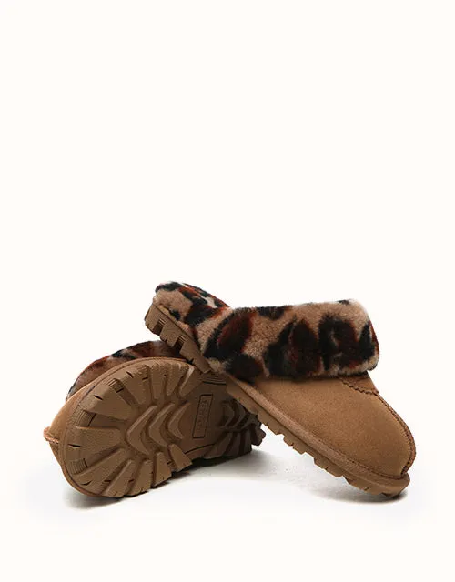 AUSTRALIAN SHEPHERD® Leopardenmuster Hausschuhe UGG Schuhe