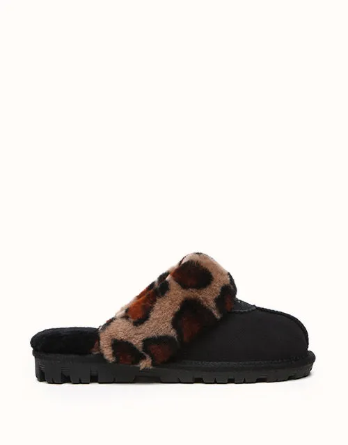 AUSTRALIAN SHEPHERD® Leopardenmuster Hausschuhe UGG Schuhe