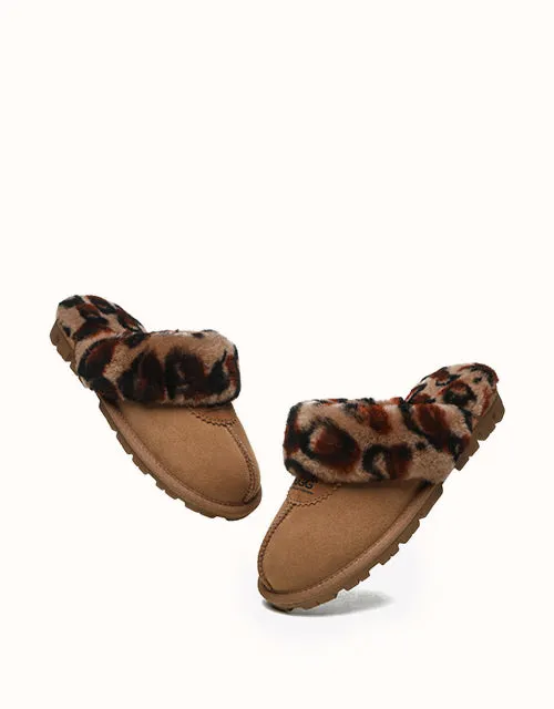 AUSTRALIAN SHEPHERD® Leopardenmuster Hausschuhe UGG Schuhe