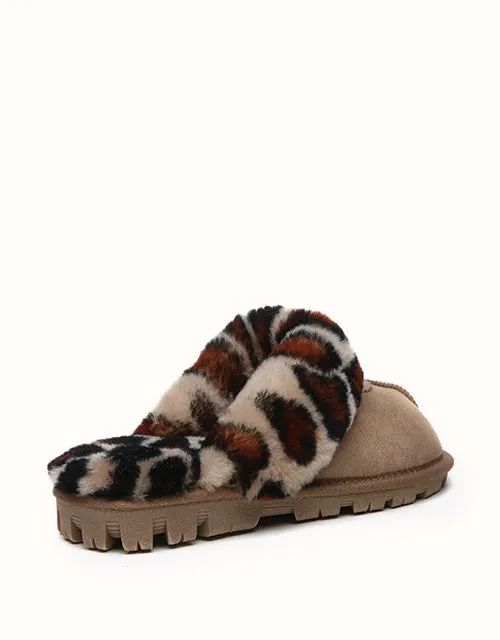 AUSTRALIAN SHEPHERD® Leopardenmuster Hausschuhe UGG Schuhe