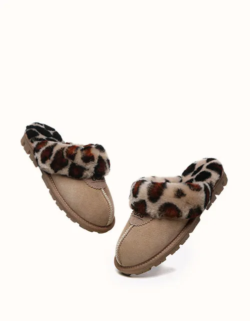 AUSTRALIAN SHEPHERD® Leopardenmuster Hausschuhe UGG Schuhe