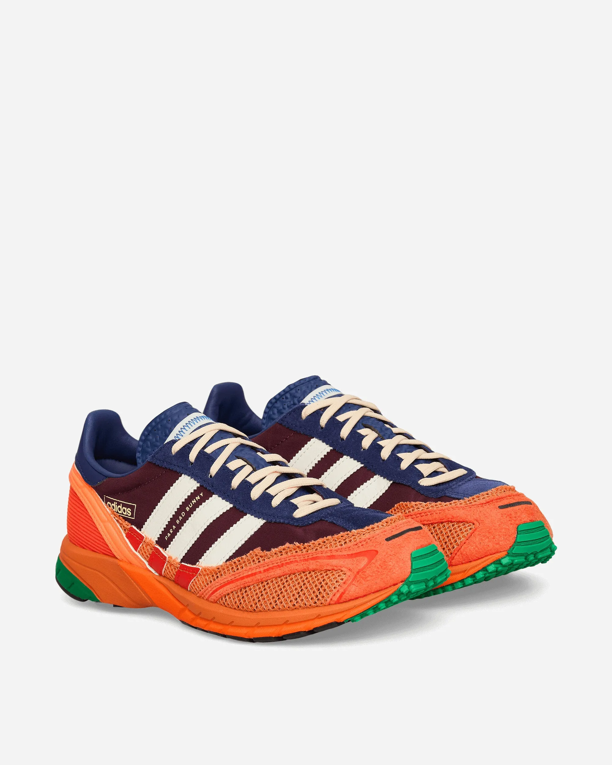Bad Bunny Adizero SL72 Sneakers Kastanienbraun / Kreideweiß / Halb Solarrot
