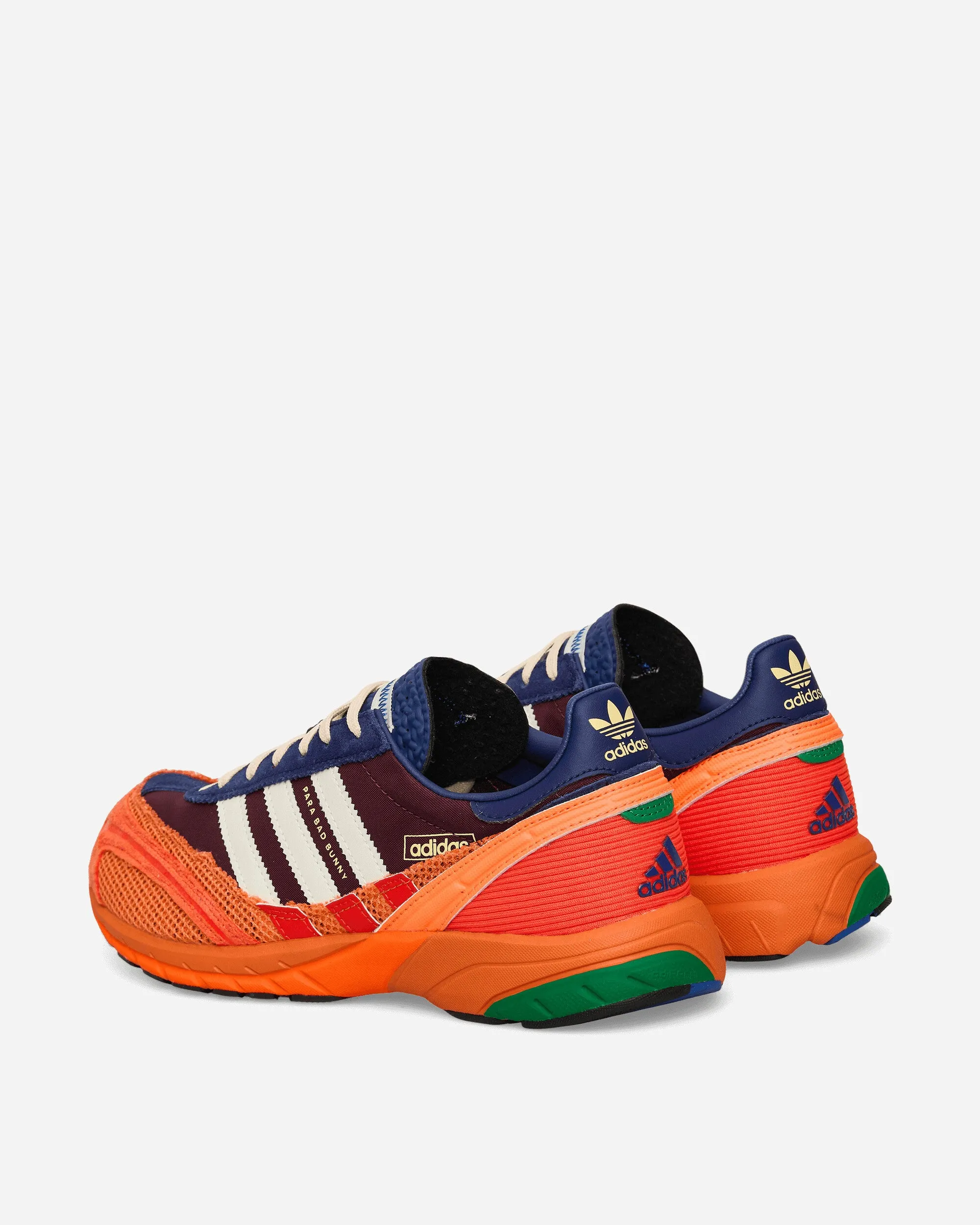 Bad Bunny Adizero SL72 Sneakers Kastanienbraun / Kreideweiß / Halb Solarrot