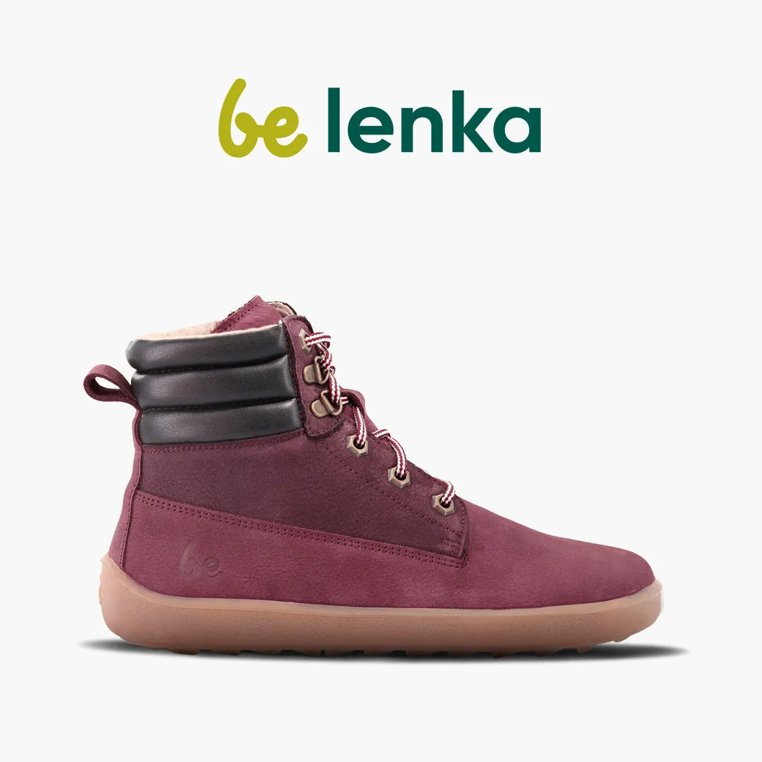Barfußstiefel Be Lenka Nevada Neo - Burgunder Schuhe_Be Lenka_Schuhwerk