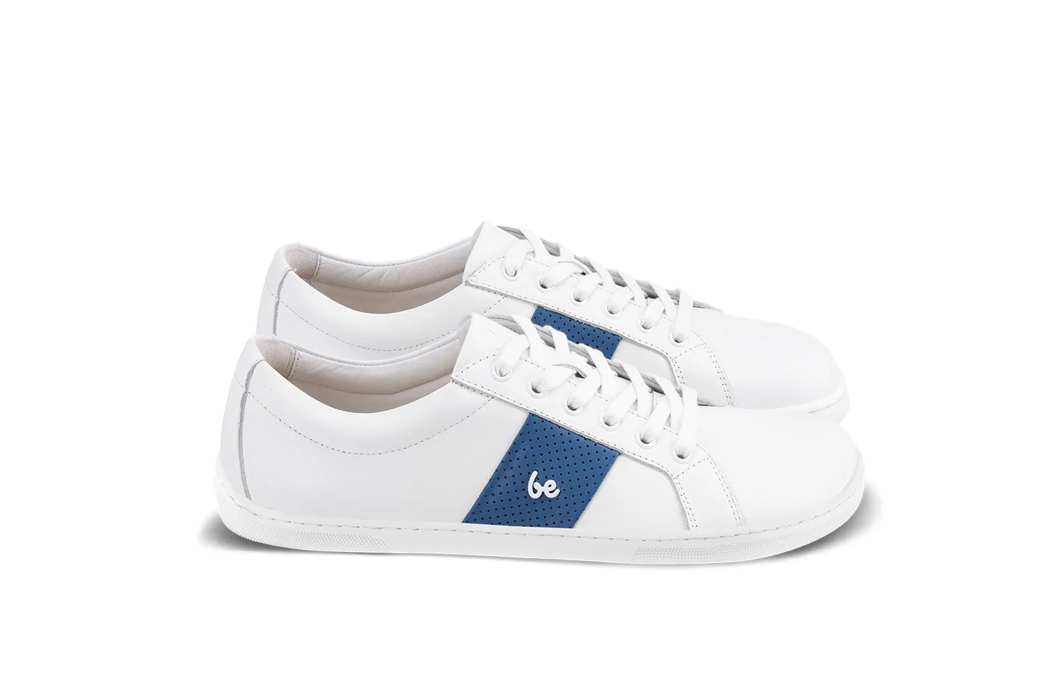 Barfuß-Sneakers Be Lenka Elite - Weiße & Dunkelblaue Schuhe_Be Lenka_Schuhe