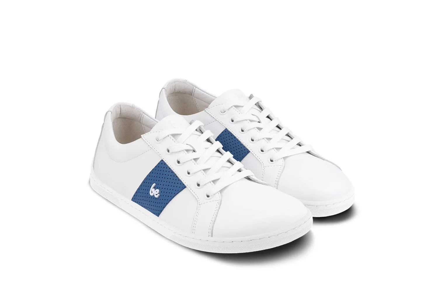 Barfuß-Sneakers Be Lenka Elite - Weiße & Dunkelblaue Schuhe_Be Lenka_Schuhe