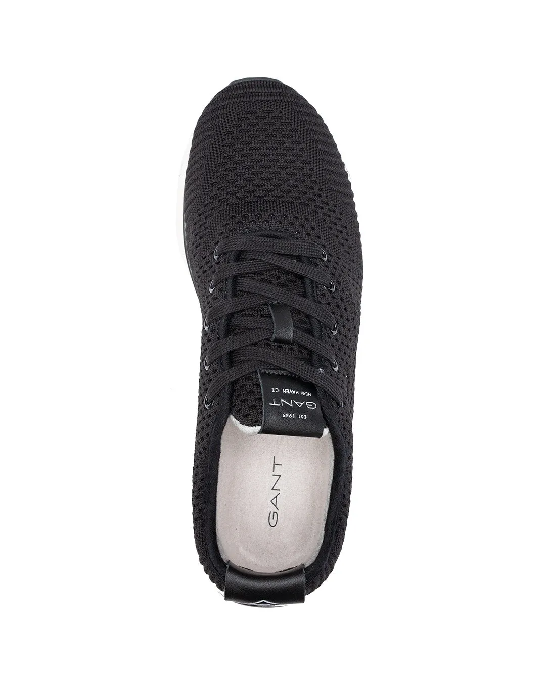 Beeker Gestrickter Sneaker Schwarz