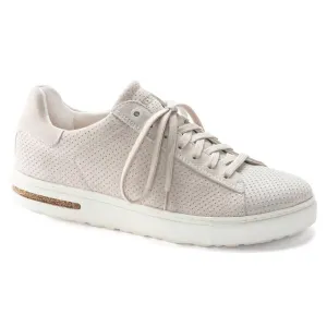 Gebogenes Sneaker-Modell mit geprägtem Panel in Antikweiß