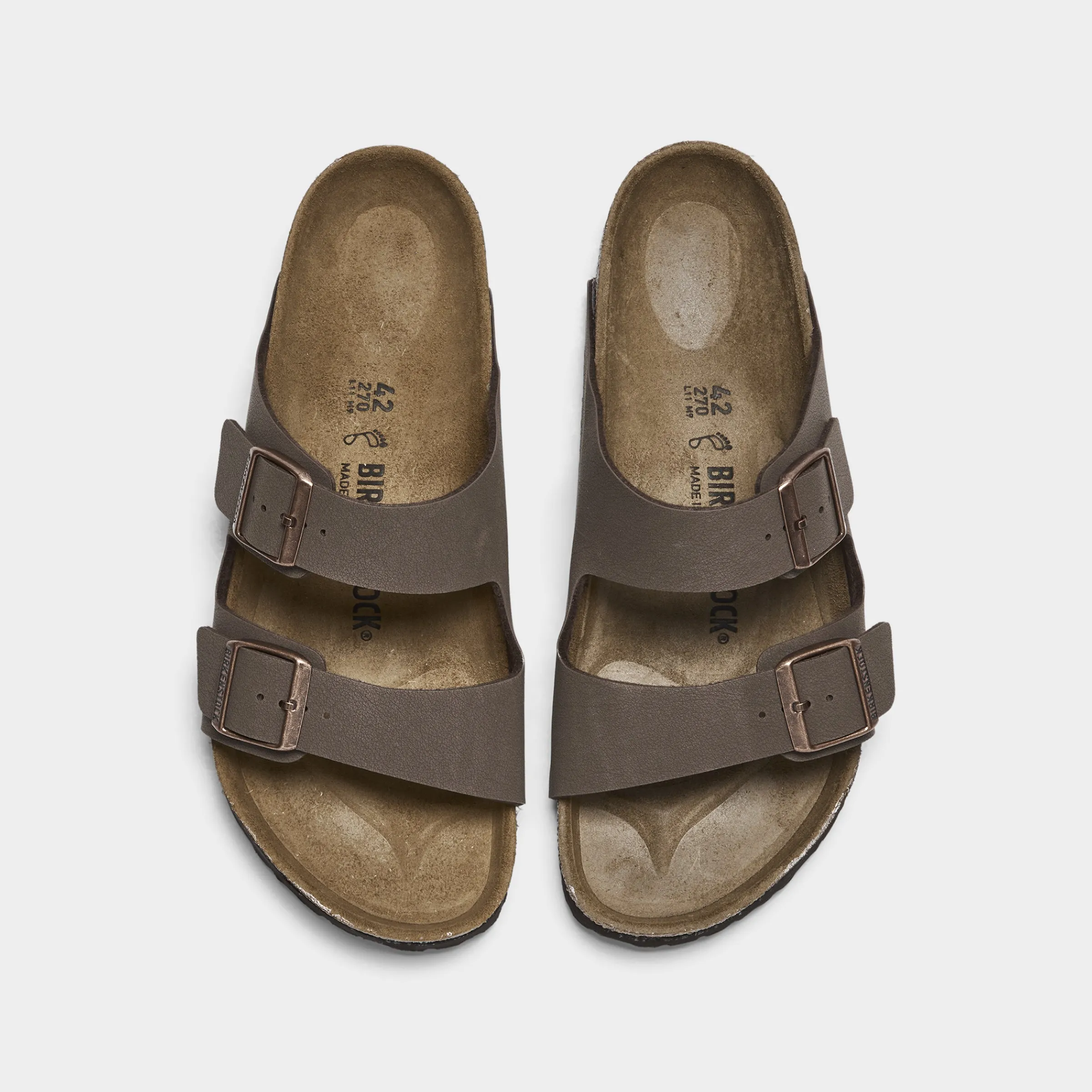 Birkenstock Arizona Birkibuc / Mokka Birkenstock Schuhe