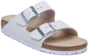 Birkenstock Arizona NL Unisex in Weiß | Schmal geschnittene Schuhe Birkenstock