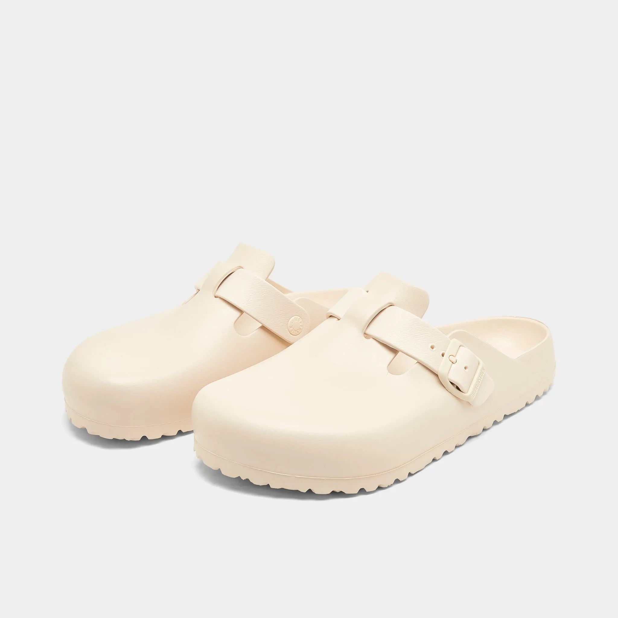 Birkenstock Boston EVA / Eierschalenfarbene Birkenstock-Schuhe