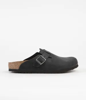 Birkenstock Boston Sandalen - Schwarze Birkenstock-Schuhe