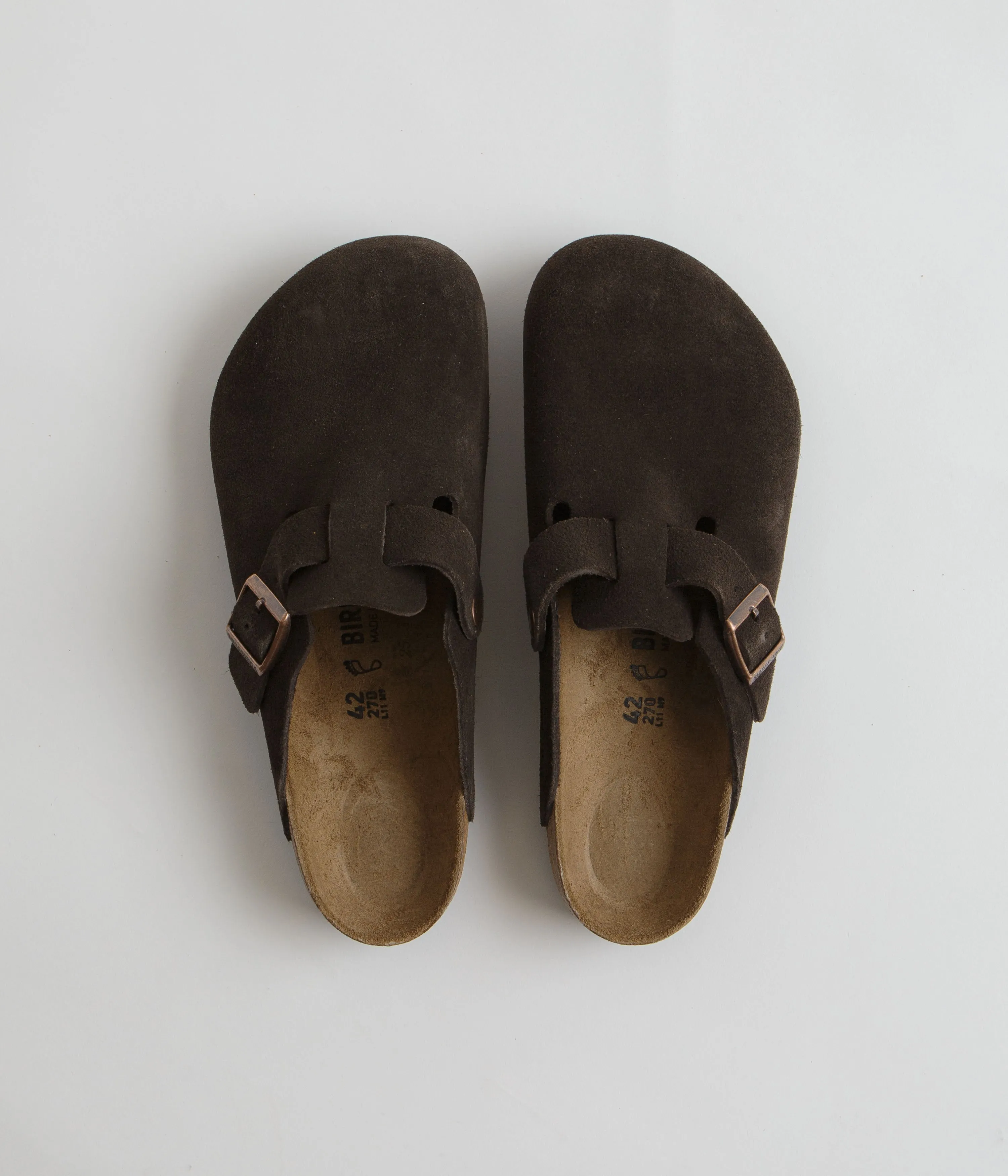 Birkenstock Boston Sandalen - Mokka Birkenstock Schuhe