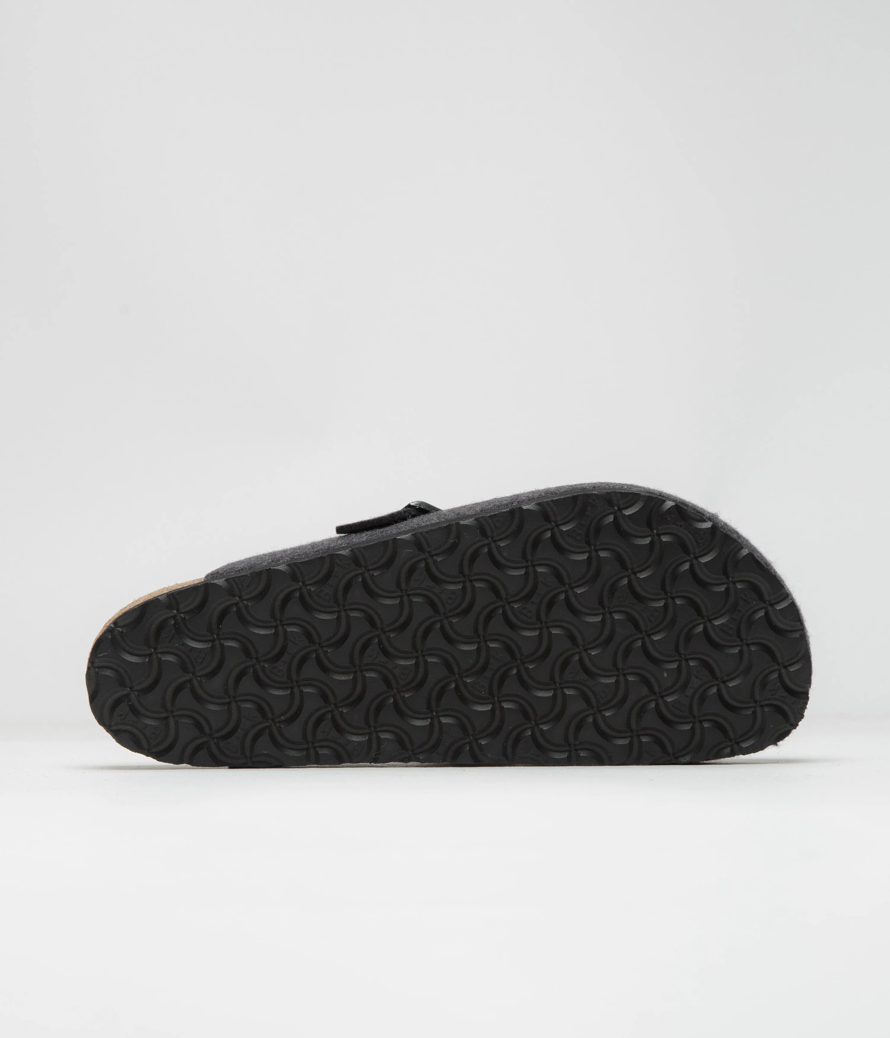 Birkenstock Boston Woll-Sandalen - Anthrazit Birkenstock Schuhe