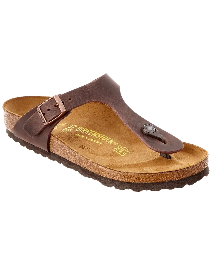 Birkenstock Gizeh Sandale aus geöltem Leder