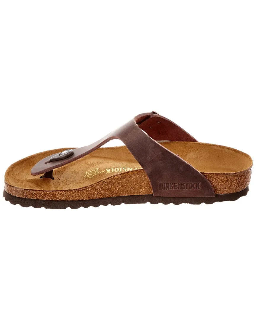 Birkenstock Gizeh Sandale aus geöltem Leder