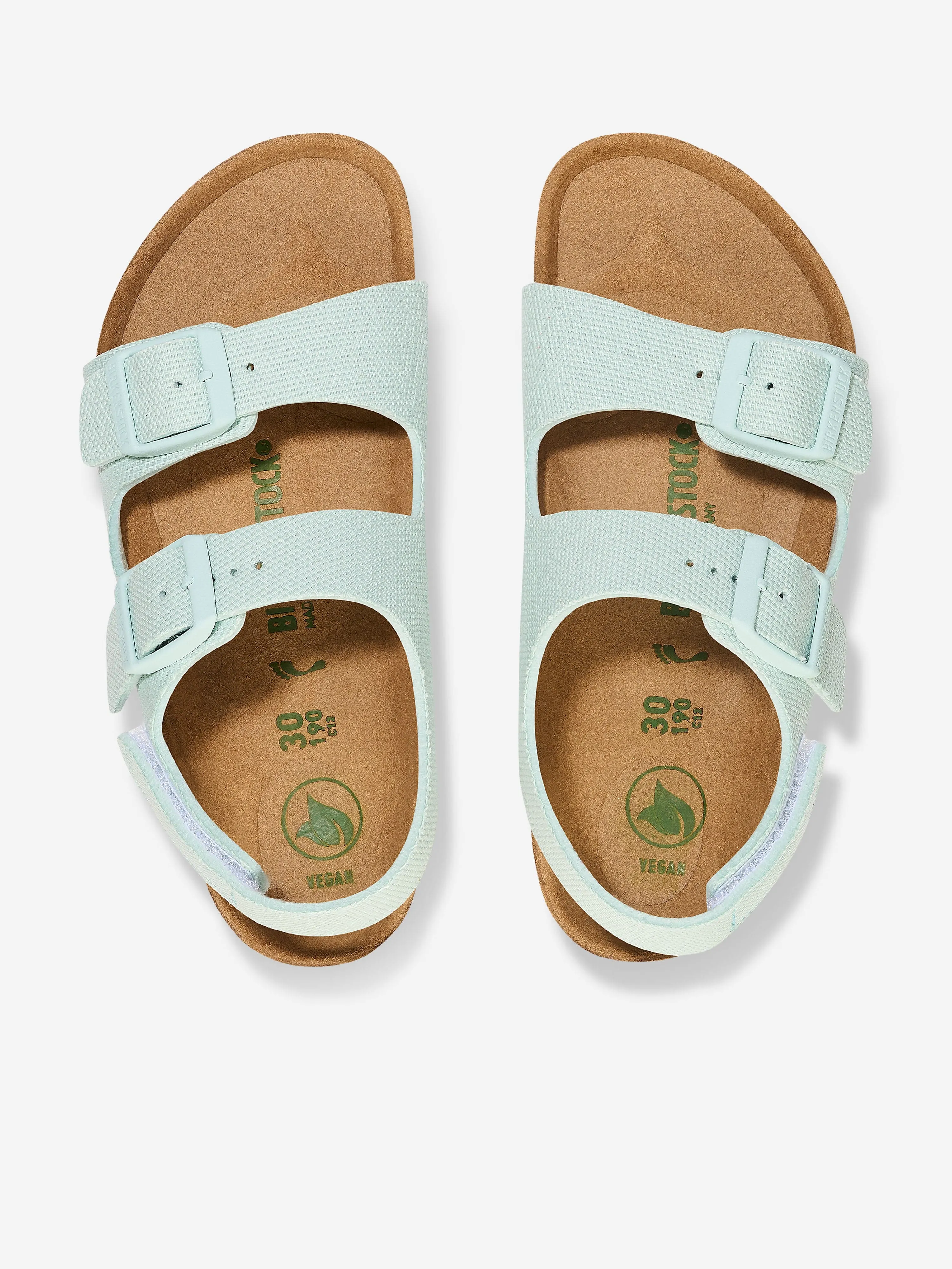 BIRKENSTOCK Kinder Milano Classic Sandalen in Grün