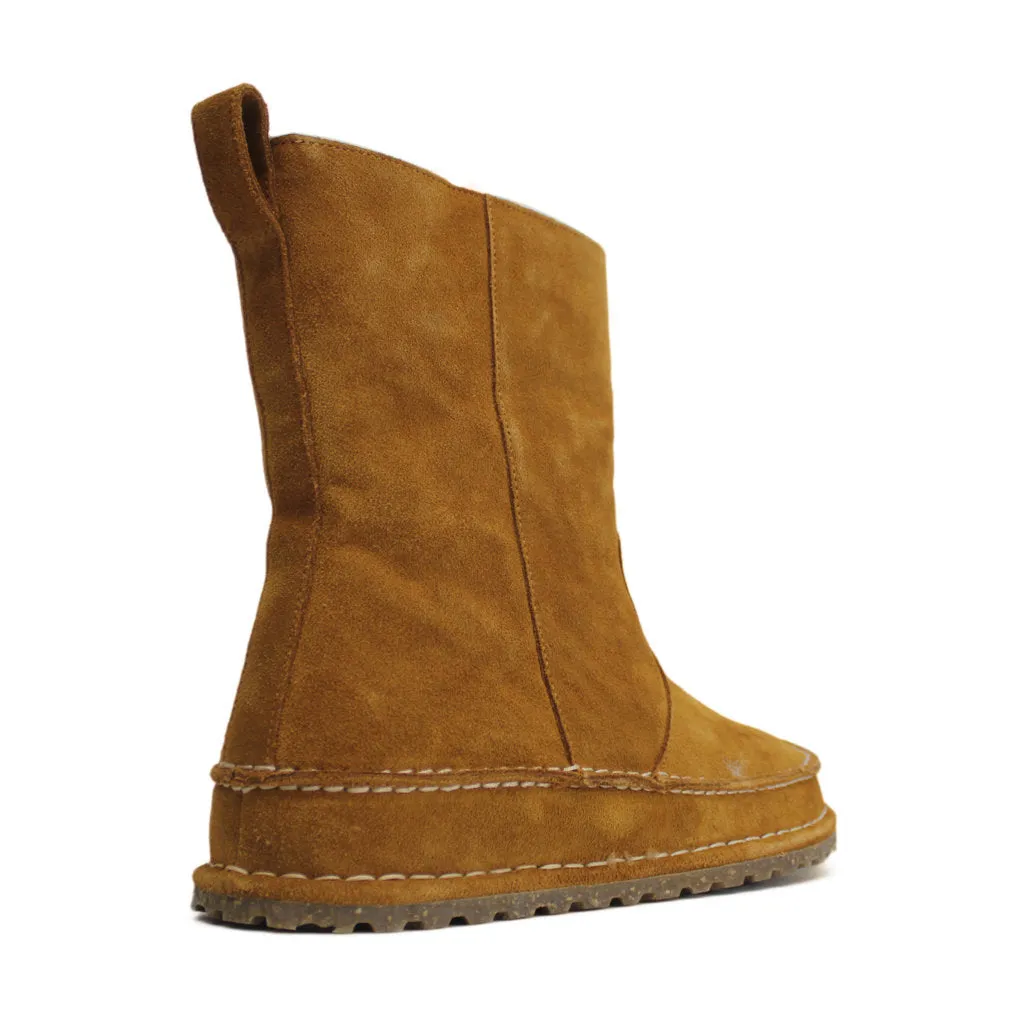 Birkenstock Lahti Wildleder Unisex Stiefel bis zur Mitte der Wade