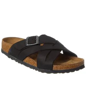 Birkenstock Lugano Schmale Ledersandale