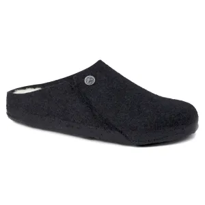Birkenstock Schuhe Damen Zermatt Wolle/Shearling Anthrazit