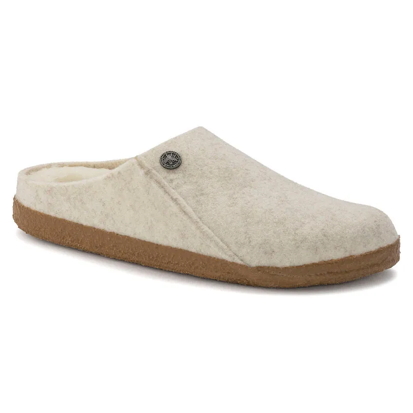 Birkenstock Schuhe Damen Zermatt Wolle/Shearling Ecru