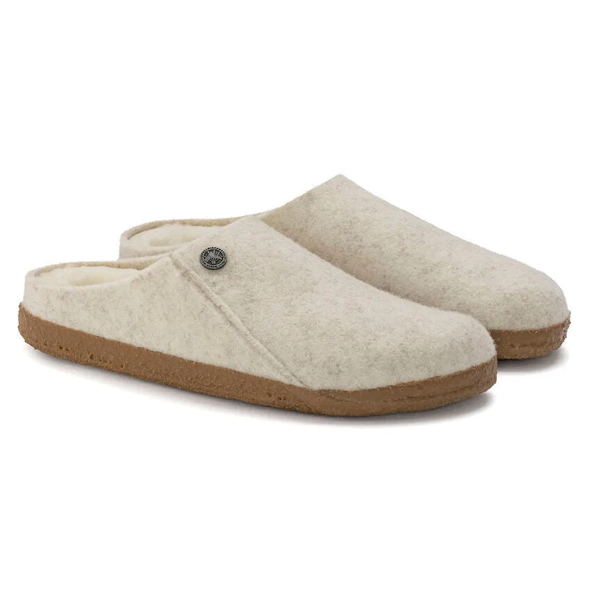 Birkenstock Schuhe Damen Zermatt Wolle/Shearling Ecru