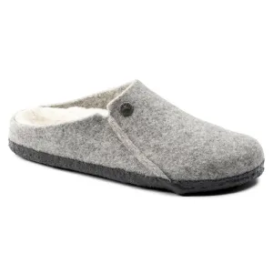 Birkenstock Schuhe Damen Zermatt Wolle/Shearling Hellgrau