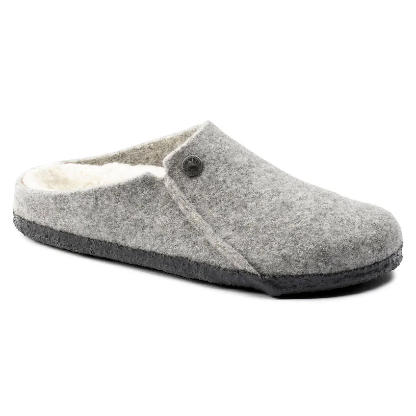 Birkenstock Schuhe Damen Zermatt Wolle/Shearling Hellgrau
