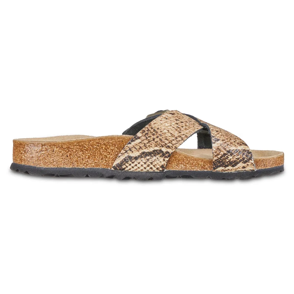 Birkenstock Siena Sandalen aus geprägtem Schlangenleder