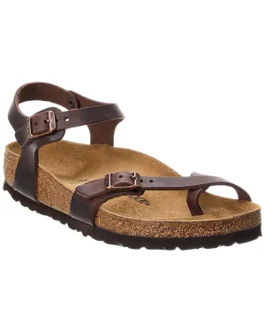 Birkenstock Taormina Sandale aus gewachstem Leder