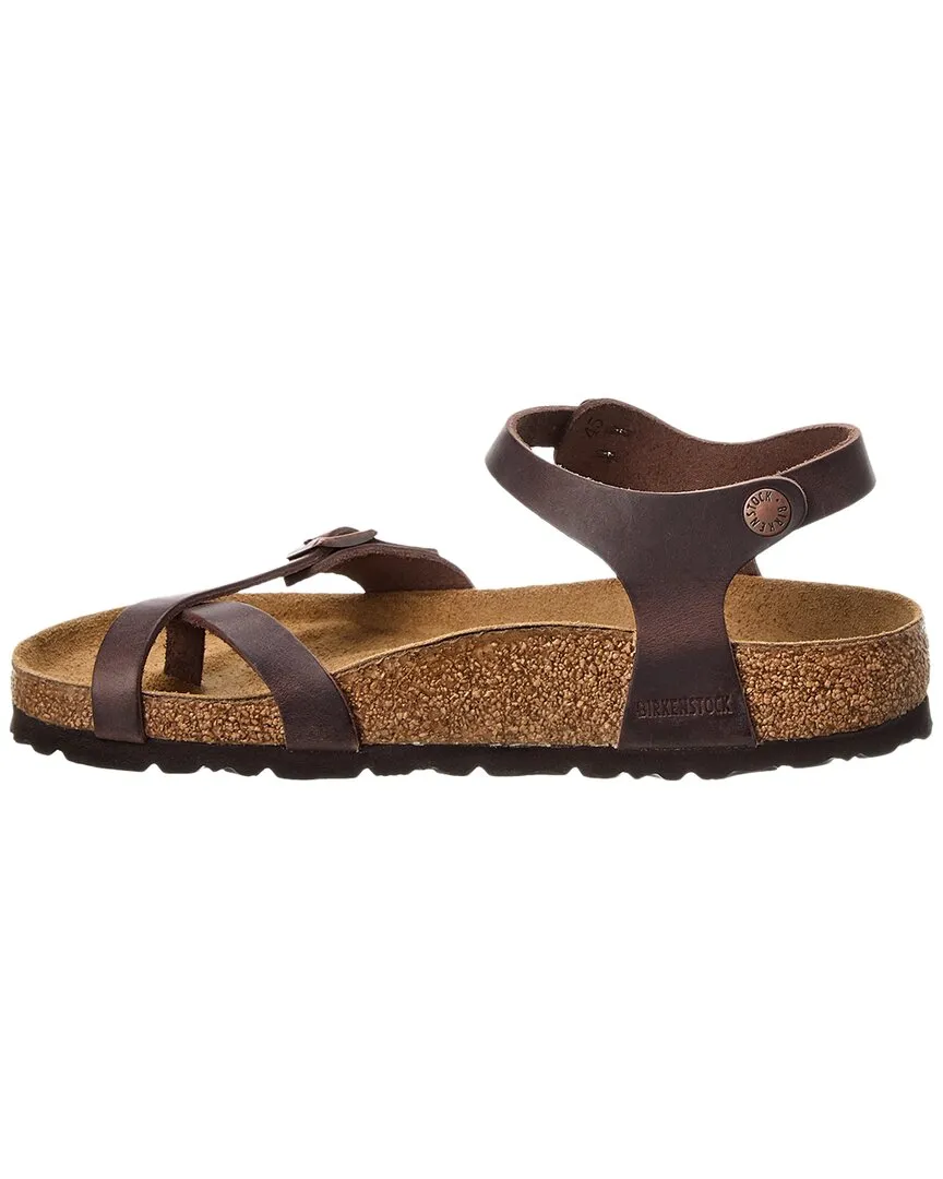 Birkenstock Taormina Sandale aus gewachstem Leder