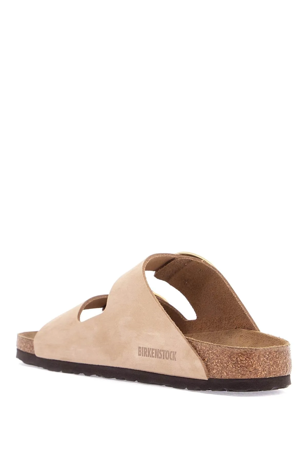 Birkenstock Damen Nubuk-Leder Sandalen Sandcastle Mit Schnallen