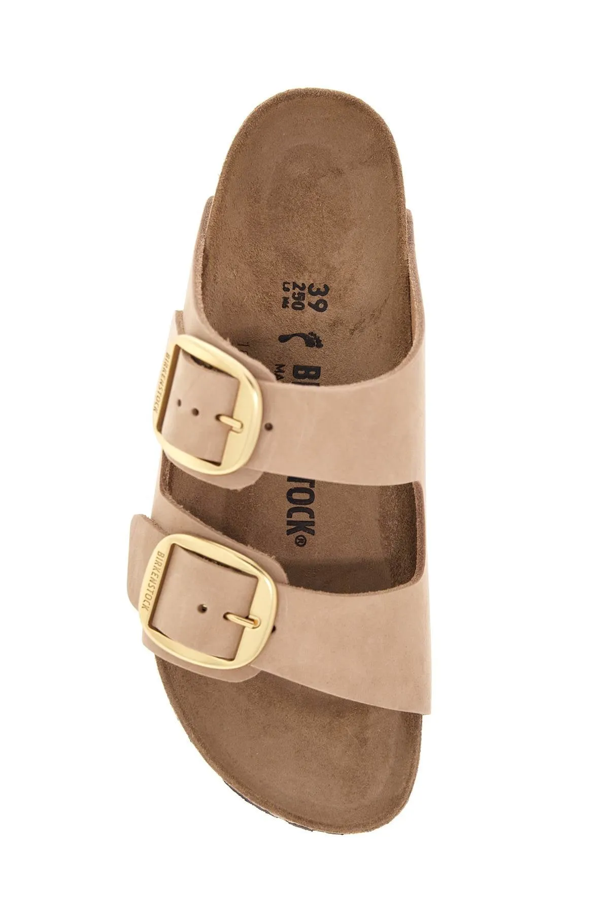 Birkenstock Damen Nubuk-Leder Sandalen Sandcastle Mit Schnallen