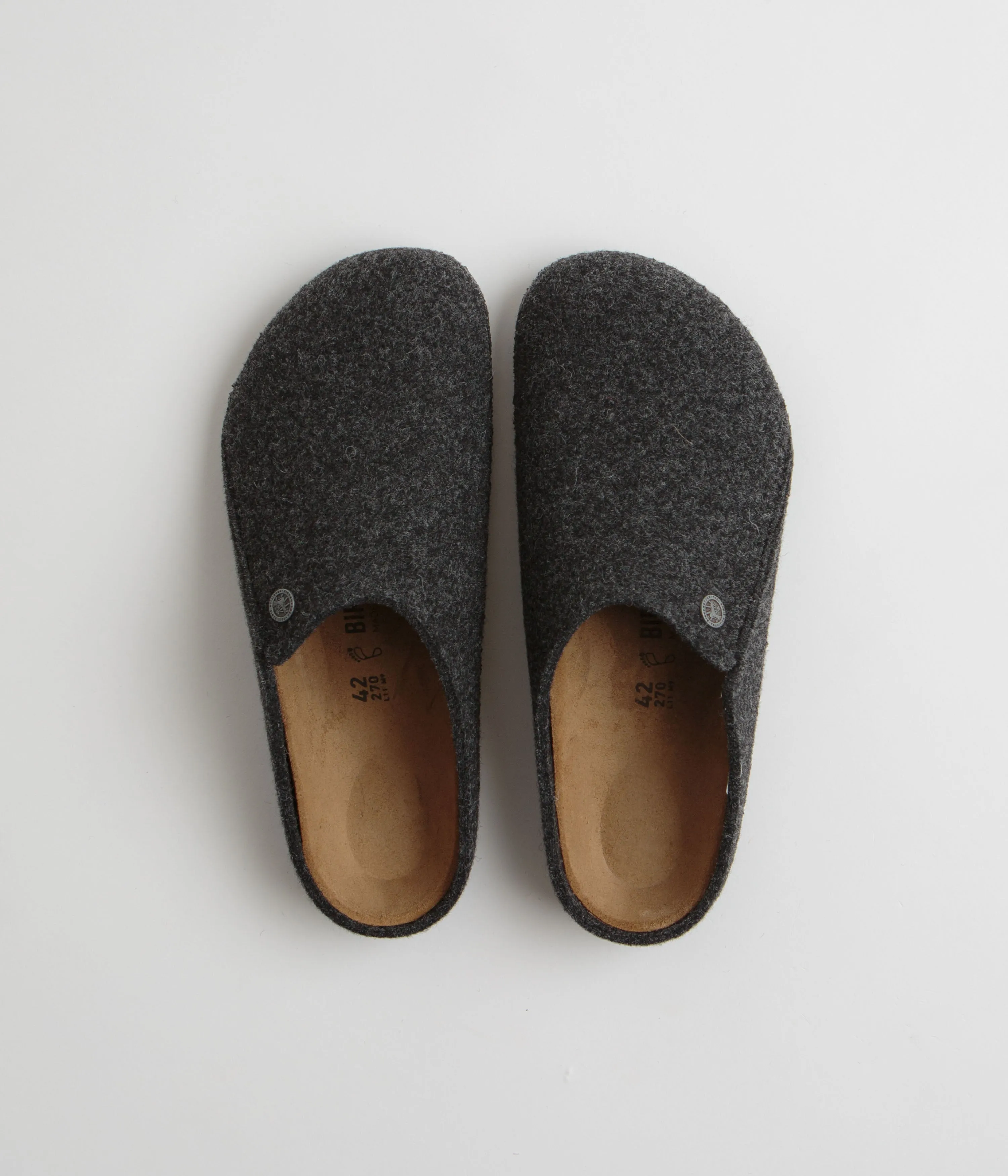 Birkenstock Zermatt Filzpantoffeln - Anthrazit Birkenstock Schuhe