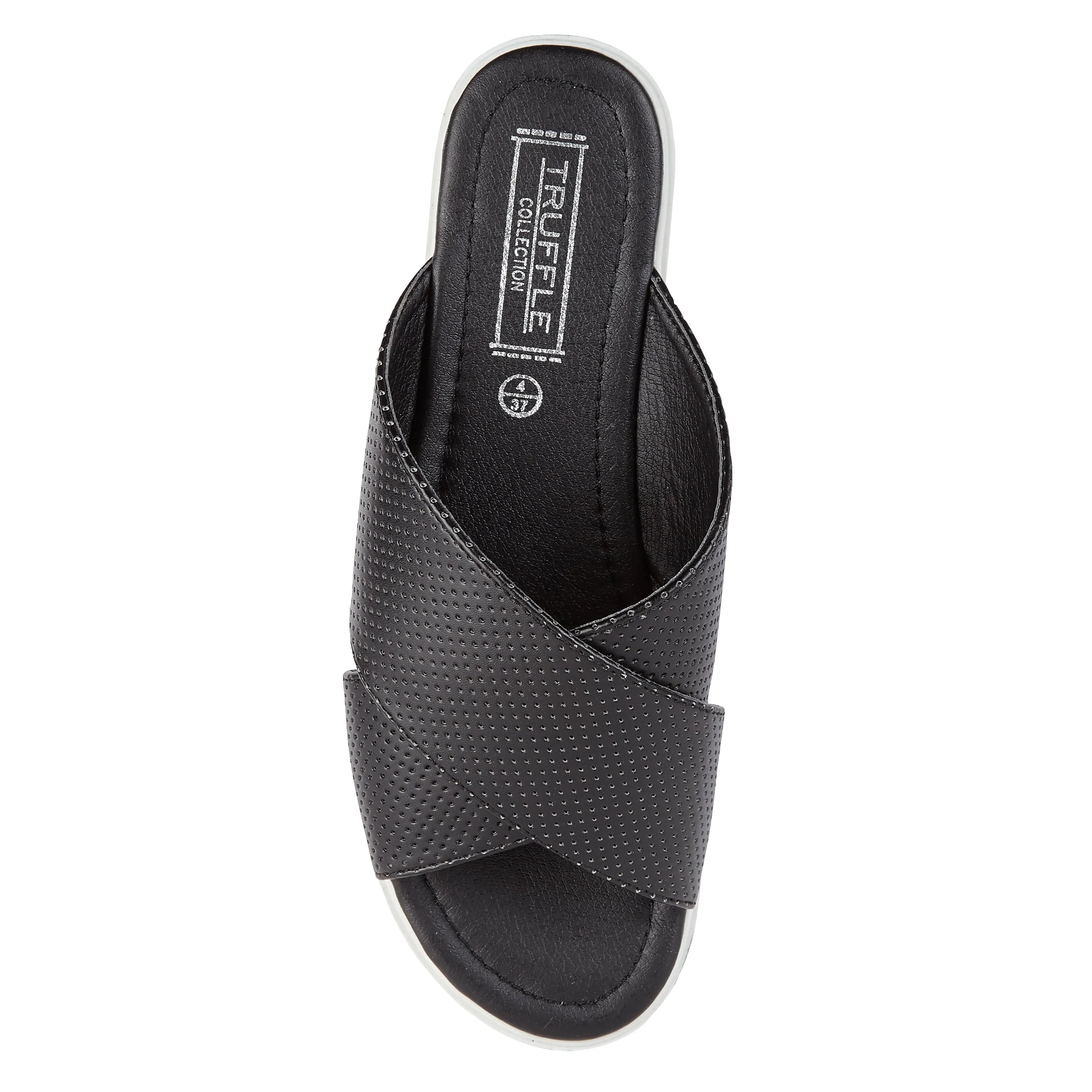 Schwarze Sandalen